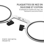 Lunettes de Lecture Pliables Anti-Lumière Bleue en Titane