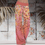 Pantalon De Yoga Imprimé Ample Pour Femme