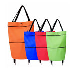 Ciaovie™ Sac à Provisions Pliant avec Roues - ciaovie