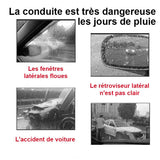 Film Anti-buée Anti-pluie de Rétroviseur de Voiture