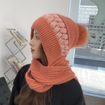 Bonnet épais tricoté tout assorti