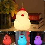 Veilleuse en silicone Père Noël