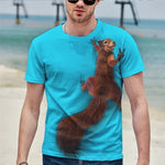 T-shirt Pour Hommes 3D Print Graphic