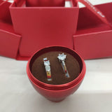 Coffret cadeau créatif rose rouge