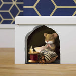 3D souris autocollant mural
