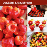 Décortiqueur de tiges de fruits polyvalent
