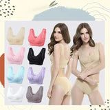 Soutien-gorge en dentelle à boucle croisée sur le devant Instant Lift