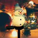 Lampe solaire bonhomme de neige super mignonne