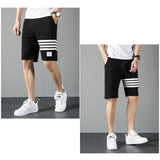Short de Plage Simple en Coton pour Homme - ciaovie