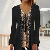 Haut à Manches Longues avec Imprimé