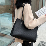 Ensemble de sacs à main en treillis de diamants pour femmes