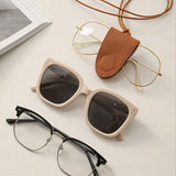 Porte-lunettes en Cuir PU