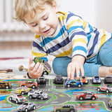 Mini voiture en tôle en alliage