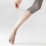 Bas Ultra-fins en Soie Anti-crochet avec Genouillères