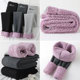 Pantalon Solide D’hiver Chaud et Décontracté