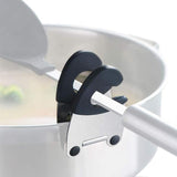 Clip à Spatule Côté Pot en Acier Inoxydable