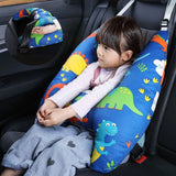 Support de tête de couchage pour voiture en forme de H