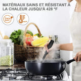 Presse-viande multifonctionnel résistant à la chaleur