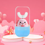 Brosse à dents électrique en forme de U à 360°