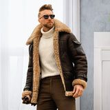 Veste mi-longue épaisse homme
