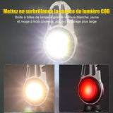 Porte-clés rechargeable portable multifonctionnel