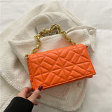 Sac à bandoulière à une épaule avec chaîne à la mode