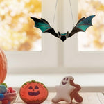 Tentures De Vitraux De Chauve-souris D'Halloween