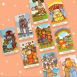 Cartes de tarot de chats