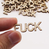 Carte postale en papier découpé en bois