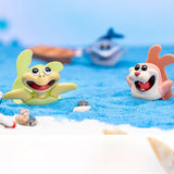 Signet animal marin stéréo 3D