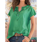 T-shirt ethnique occidental