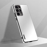 Couverture de cas mat de cadre en métal pour SAMSUNG