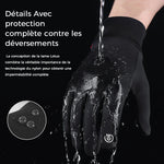 Gants tactiles imperméables et chauds pour l'hiver