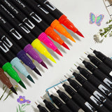 Set de crayons aquarelle double face