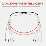 Lunettes de lecture portables pliables