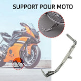 Patte Squelette avec Béquilles de Moto Doigt du Milieu