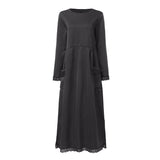 Robe en molleton de dentelle