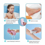 Éponge de bain exfoliante super douce