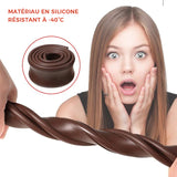 Butée de bande d'étanchéité de bas de porte