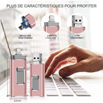 Mémoire USB de Smartphone - 4 en 1