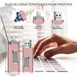 Mémoire USB de Smartphone - 4 en 1