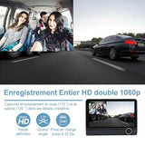 Enregistreur de Conduite avec 3 Lentilles HD - ciaovie