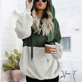 Pull à Capuche à Empiècements