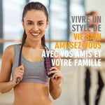 Corde à Sauter en Acier Ergonomique