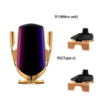 Support et chargeur de téléphone de voiture à capteur automatique sans fil