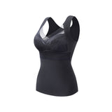 Sous-vêtement thermique à soutien-gorge intégré 2 en 1