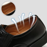 Chaussures business en cuir pour homme