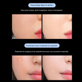 Coussin d'air blanchissant la peau pour masquer les défauts