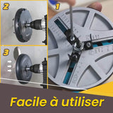 Scie à guichet réglable