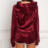 Survêtement 2 Pièces en Velours pour Femme